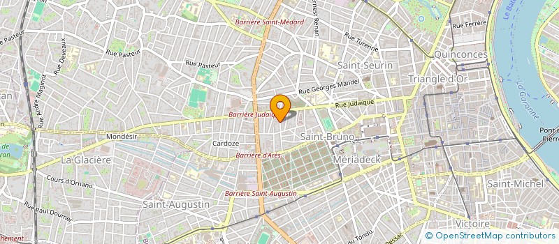 localisation de l'entreprise SCI TOV  BORDEAUX