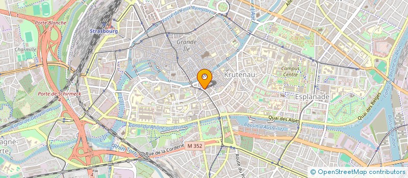 localisation de l'entreprise SCI TOV  STRASBOURG