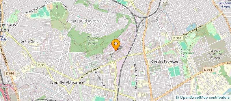 localisation de l'entreprise SCI TOV à NEUILLY-SUR-MARNE