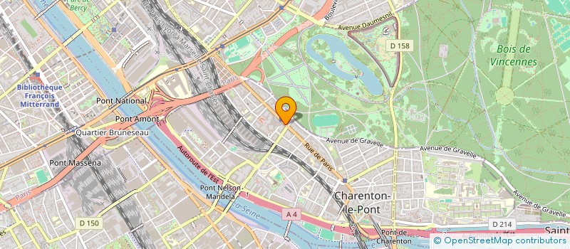 localisation de l'entreprise SCI TOV LEV  CHARENTON-LE-PONT