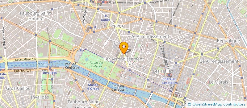 localisation de l'entreprise SCI TOVA à PARIS