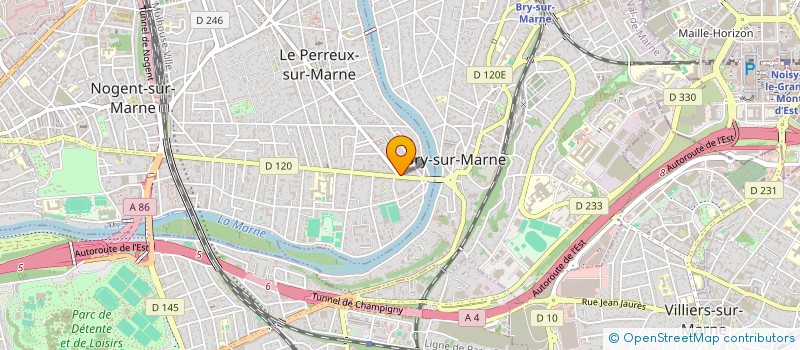 localisation de l'entreprise SCI TOWMOT  LE PERREUX-SUR-MARNE