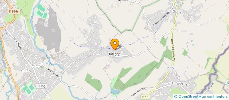 localisation de l'entreprise SCI TOYIN ESTATE  CESSY