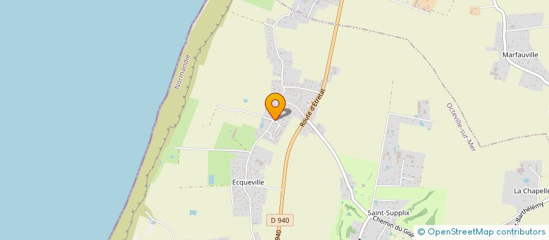 localisation de l'entreprise SCI TP  OCTEVILLE-SUR-MER