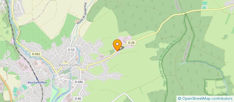 localisation de l'entreprise SCI TPBEMS  REICHSHOFFEN