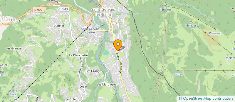 localisation de l'entreprise SCI TPE à SAINT-GERVAIS-LES-BAINS