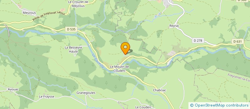 localisation de l'entreprise SCI TPE  LE MONASTIER-SUR-GAZEILLE