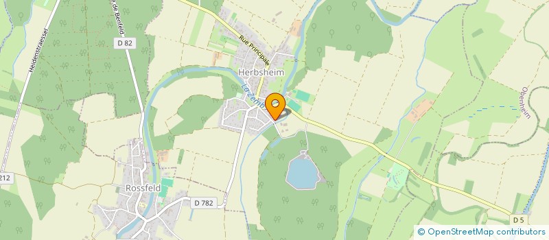 localisation de l'entreprise SCI TPG  HERBSHEIM