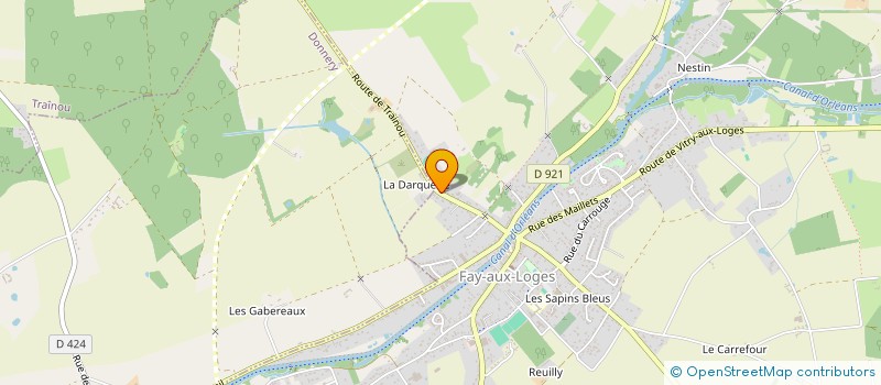 localisation de l'entreprise SCI TPI à FAY-AUX-LOGES