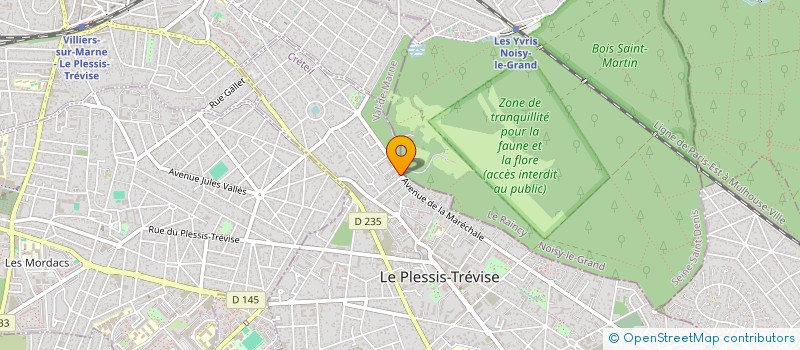 localisation de l'entreprise SCI TPK  LE PLESSIS-TREVISE