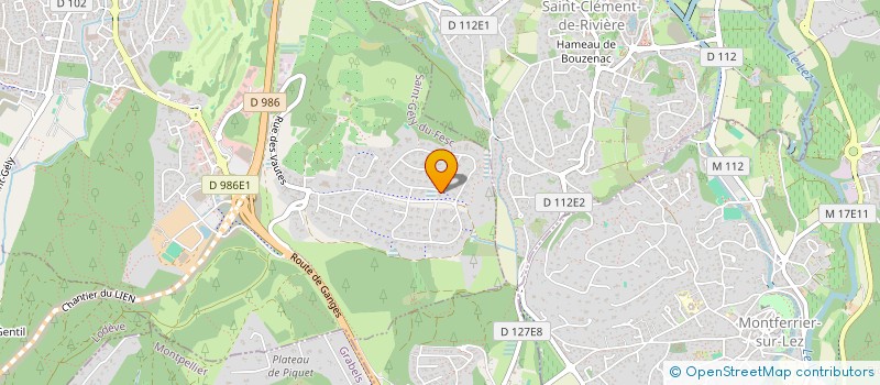 localisation de l'entreprise SCI TPN  SETE