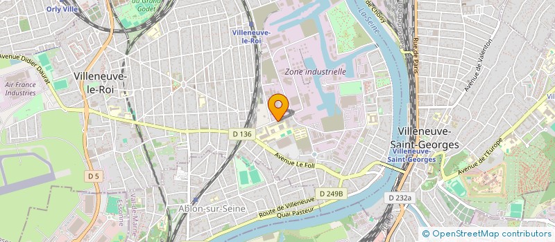 localisation de l'entreprise SCI TQR DES VOEUX DE SAINT GEORGES  VILLENEUVE-LE-ROI