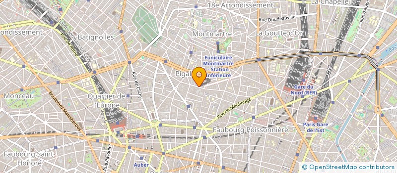 localisation de l'entreprise SCI TR  PARIS