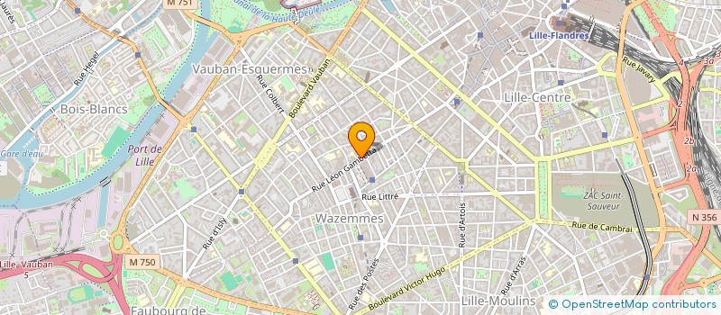 localisation de l'entreprise SCI TR3 à LILLE