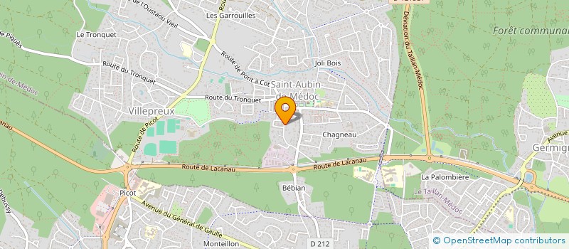 localisation de l'entreprise SCI TRABELSINA  SAINT-AUBIN-DE-MEDOC