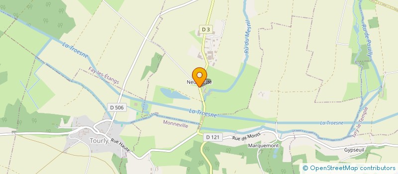 localisation de l'entreprise SCI TRABUQ  FLEURY