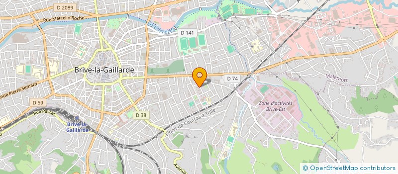 localisation de l'entreprise SCI TRABZON  BRIVE-LA-GAILLARDE