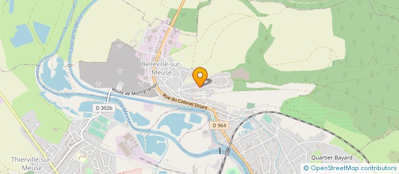 localisation de l'entreprise SCI TRACTION  BELLEVILLE-SUR-MEUSE