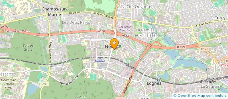 localisation de l'entreprise SCI.TRAD  NOISIEL