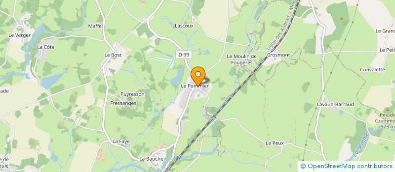 localisation de l'entreprise SCI TRADIKIT à SAINT-MAURICE-LA-SOUTERRAINE