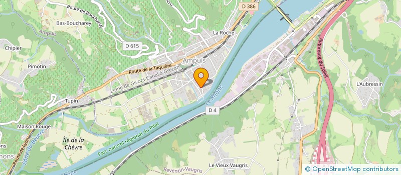 localisation de l'entreprise SCI TRADITION  AMPUIS