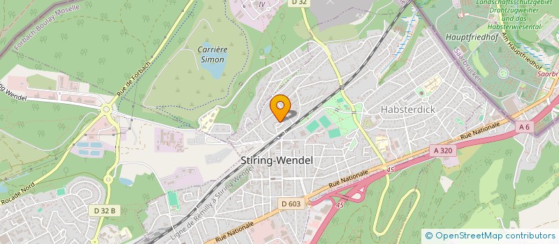 localisation de l'entreprise SCI TRADJEMA IMMOBILIER  STIRING-WENDEL