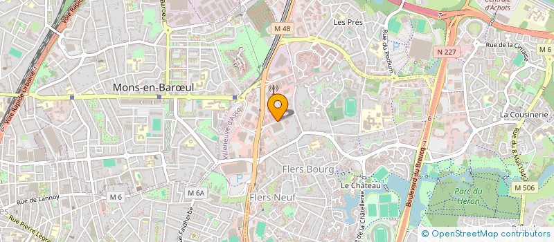 localisation de l'entreprise SCI TRAFALGAR à VILLENEUVE-D'ASCQ