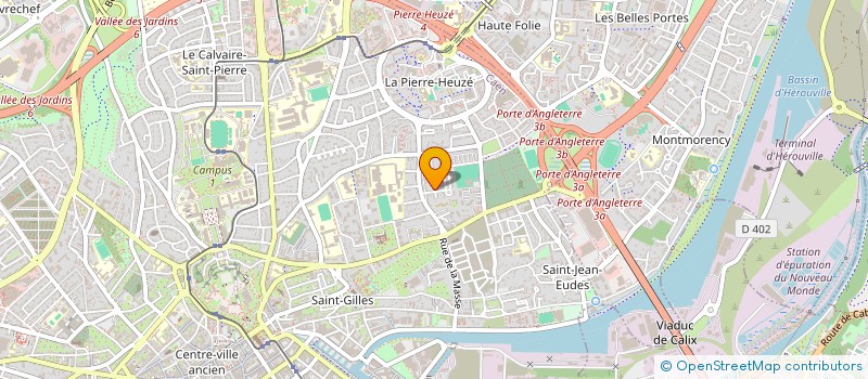 localisation de l'entreprise SCI TRAHAY à CAEN