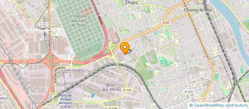 localisation de l'entreprise SCI TRAI & NOI à THIAIS