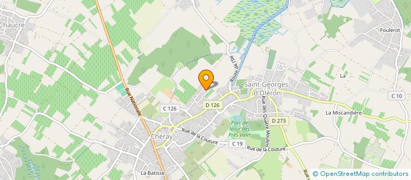 localisation de l'entreprise SCI TRAIT D UNION  SAINT-GEORGES-D'OLERON