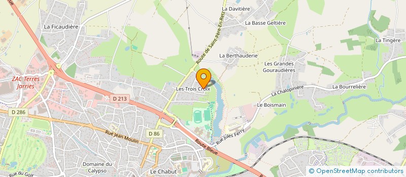 localisation de l'entreprise SCI TRAIT LA VALLEE  PORNIC