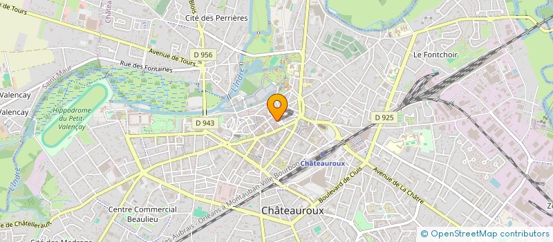 localisation de l'entreprise SCI TRAMBERT à CHATEAUROUX