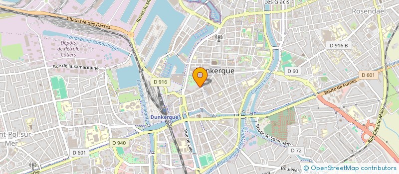 localisation de l'entreprise SCI TRAMELIV 5658 à DUNKERQUE
