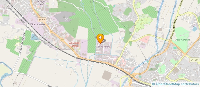 localisation de l'entreprise SCI TRAMONTANE  FREJUS
