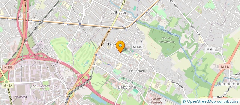 localisation de l'entreprise SCI TRAN  WAMBRECHIES