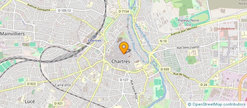 localisation de l'entreprise SCI TRAN-DECOOPMAN à CHARTRES