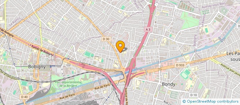 localisation de l'entreprise SCI TRAN DU TRIEU  BOBIGNY