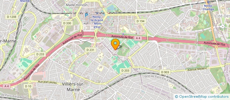 localisation de l'entreprise SCI TRAN HA à NOISY-LE-GRAND