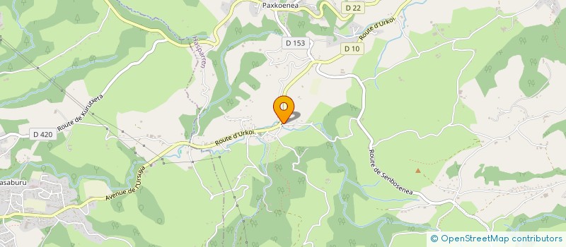 localisation de l'entreprise SCI TRANO NIRINA à HASPARREN