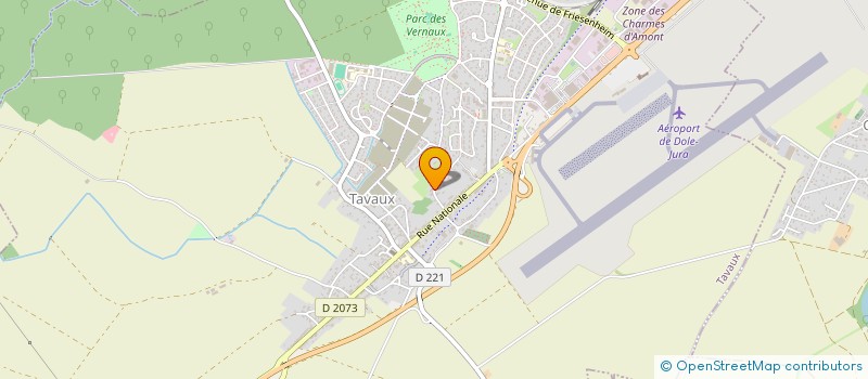 localisation de l'entreprise SCI TRANQUILITY  TAVAUX