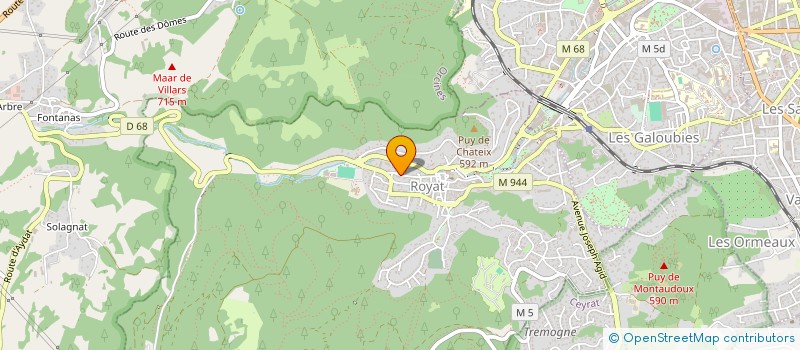 localisation de l'entreprise SCI TRANS PARENTS  POISSON