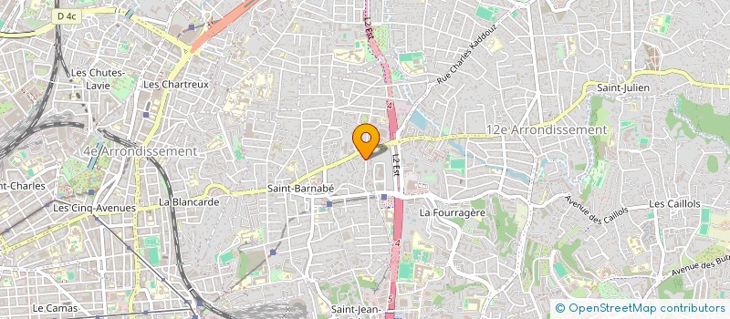 localisation de l'entreprise SCI TRANS UNIM à MARSEILLE
