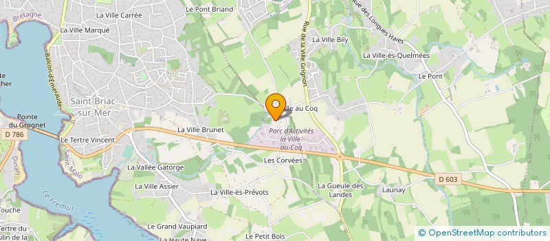 localisation de l'entreprise SCI TRANSAN  SAINT-BRIAC-SUR-MER