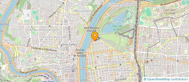 localisation de l'entreprise SCI TRANSFERT  LYON