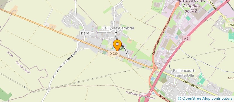 localisation de l'entreprise SCI TRANSLOY  SAILLY-LEZ-CAMBRAI