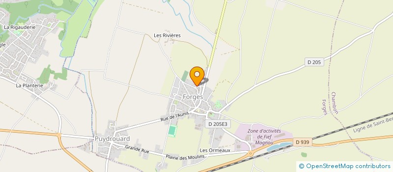 localisation de l'entreprise SCI TRANSMAISON  FORGES