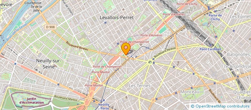 localisation de l'entreprise SCI TRANSPARK  PARIS