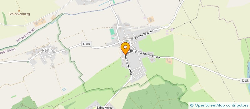 localisation de l'entreprise SCI TRAOUEN  INSMING