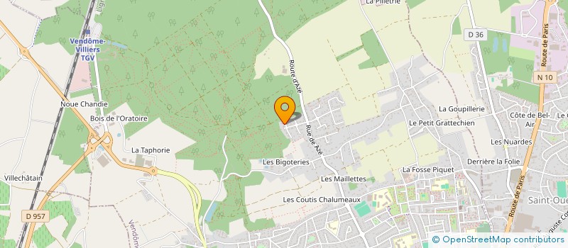 localisation de l'entreprise SCI TRAPELFALDWAJ  VENDOME