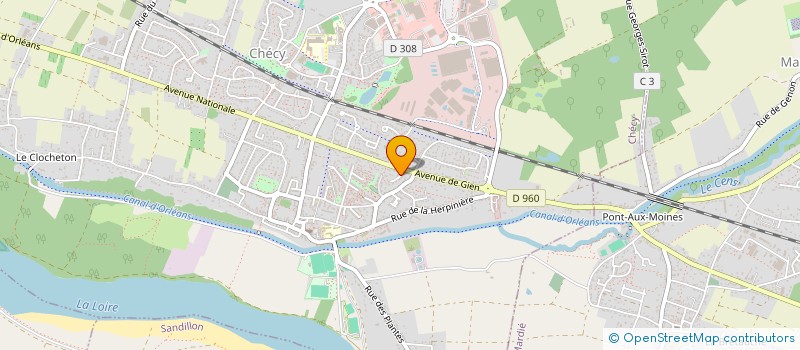 localisation de l'entreprise SCI TRASSEBOT à FAY-AUX-LOGES